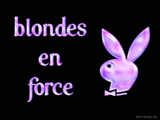vive les blondes
