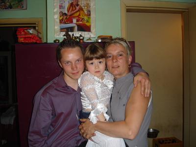 mon couz et maman